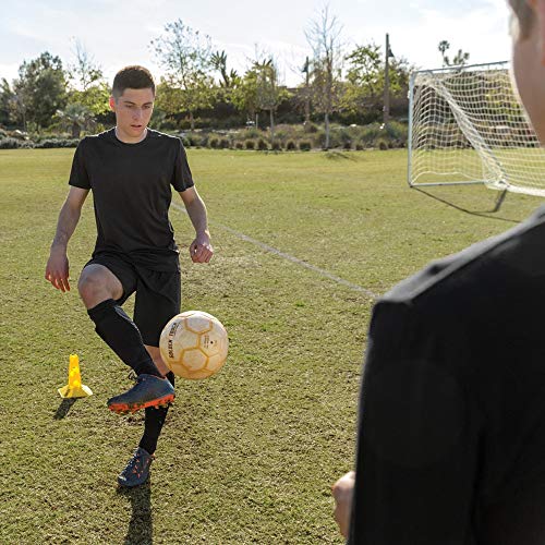 SKLZ - Balón de fútbol para Unisex, Talla 3, Color Dorado