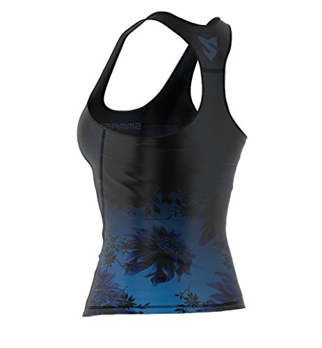 SMMASH Muerte Sport Top Tank para Mujer, Camiseta de Tirantes Deportivas, Camiseta sin Manga para Fitness, Yoga, Formación, Material Transpirable y Antibacteriano, (M)