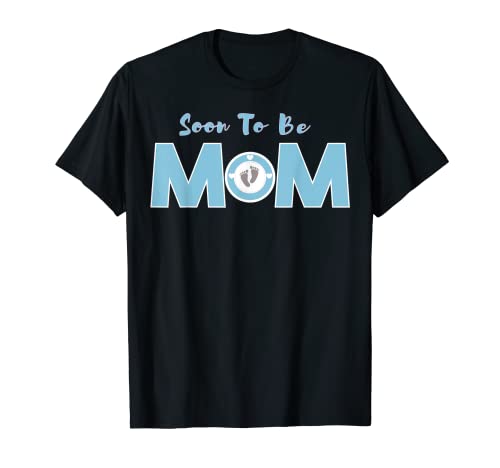 Soon To Be MoM Gifts 2021 Funny Desing Mom, Mamá, Mamá Camiseta