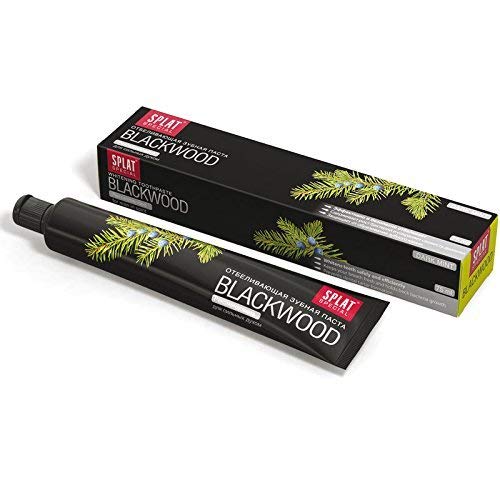 Splat Blackwood Pasta de Dientes Blanqueamiento enebro 2 x 75ml