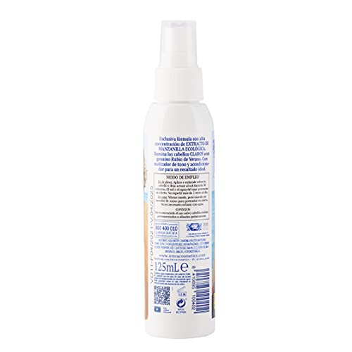 Spray Iluminador INTEA BLOND para cabello rubio y castaño claro Camomila Intea. Sin alcohol