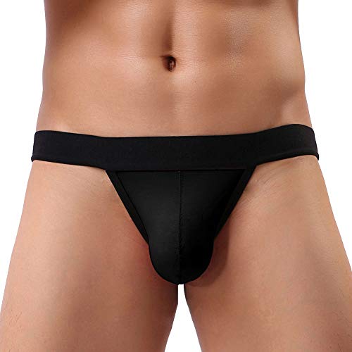 Summer Code Algodón Ropa Interior para Hombres Sexy Slips, Pack de 1/4