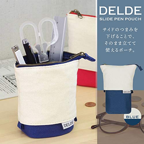 Sun-Star Stationery Pencil Case (Natural Blue) [DELDE] (Japan Import)