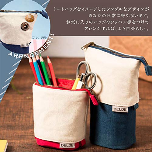 Sun-Star Stationery Pencil Case (Natural Blue) [DELDE] (Japan Import)