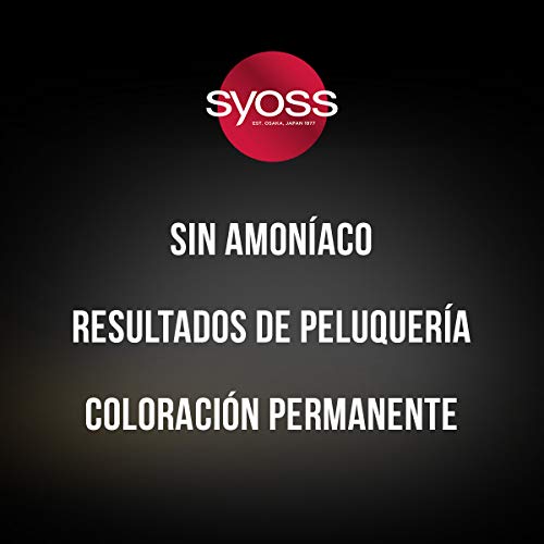 Syoss Oleo Intense - Tinte 4-86 Castaño Helado – Coloración permanente Sin Amoníaco – Cobertura profesional de canas – Resultados de peluquería (Pack De 3)