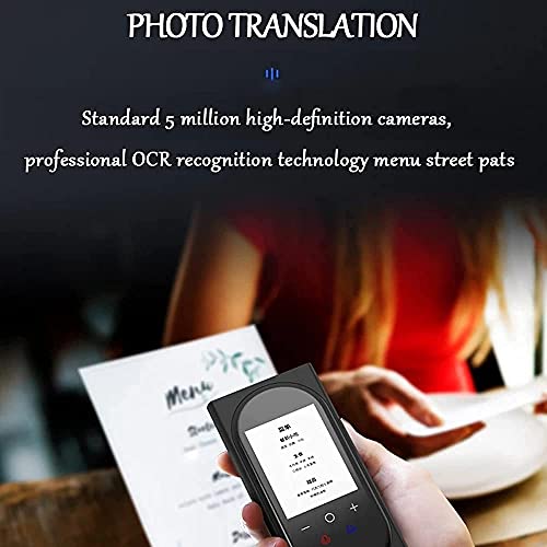T10 Smart Offline Translator traducción simultánea en Varios Idiomas y traductor de Fotos (Color : White) Every Family
