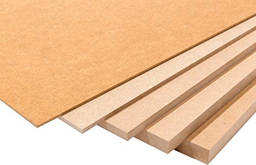 Tableros de madera DM (MDF) de 3MM. Tamaños disponibles A0, A1, A2, A3, A4, A5 (a elegir). Soporte para manualidades, decoración, láser, CNC, pirograbado, pintura. (2ud_A0 (1189x841mm)