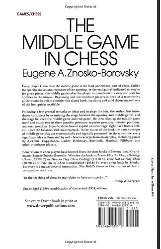 The Middle Game of Chess (Dover Chess)