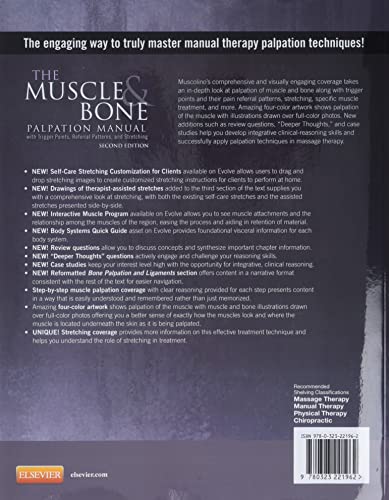 The Muscle and Bone Palpation Manual with Trigger Points, Referral Patterns and Stretching, 2e