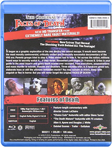 The Original Faces of Death [Reino Unido] [Blu-ray]