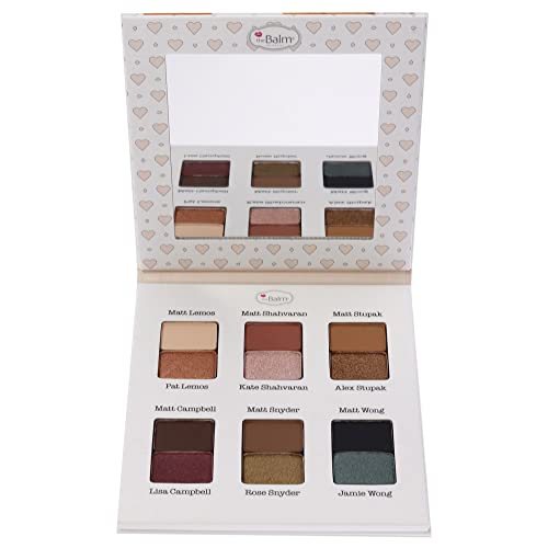 theBalm Paleta de sombras de ojos mate de Meet Matt(e) Shmaker, 1 unidad (9,6 g)