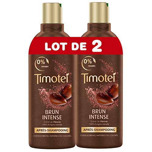 Timotei Acondicionador moreno intenso de 300 ml – lote de 2