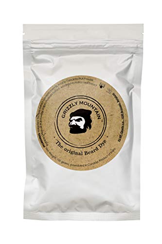 Tinte Orgánico de Barba Marrón Grizzly Mountain Beard Dye