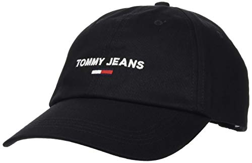 Tommy Jeans TJM Sport Cap Gorro/sombrero, Negro, Taille unique para Hombre
