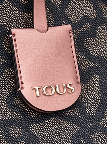 TOUS 2001503160, Bolso Shopper Kaos Icon, Negro/Multi, Talla Única Women's