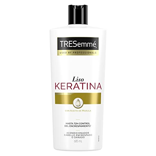 TRESemmé Pack Liso Keratina - Champú 685ml, Acondicionador 685ml y Mascarilla 300ml