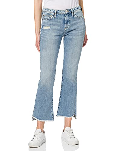 True Religion New Halle Kick Flare Blue Denim Jeans, 4646, 31 para Mujer