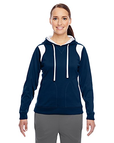 TT30W T3 LADIES ELITE PERF HOOD SP DK NAVY/WHT L