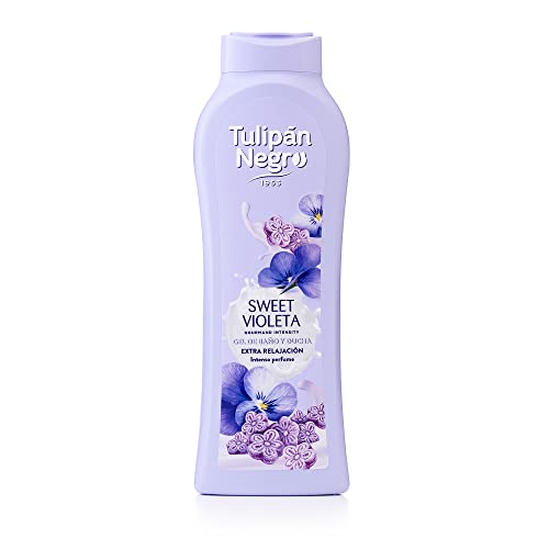 Tulipán Negro - Gel De Baño Sweet Violeta, 720 ml, 1 unidad