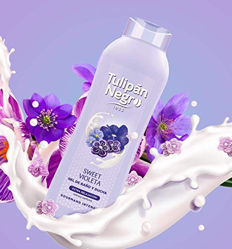 Tulipán Negro - Gel De Baño Sweet Violeta, 720 ml, 1 unidad