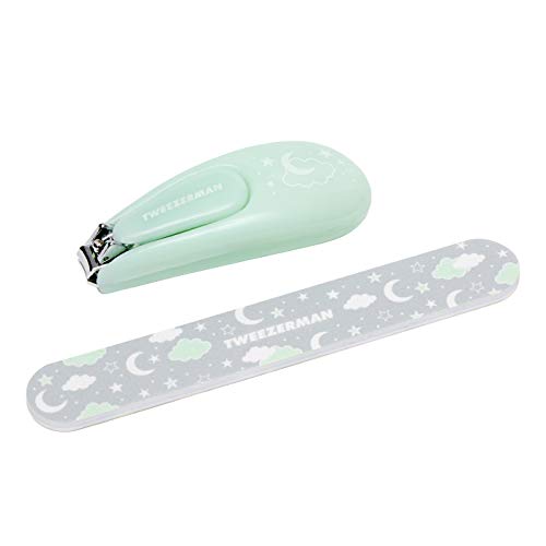 Tweezerman - Corta-uñas de bebe con lima de papel - 1 pack