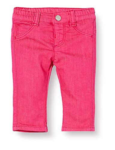 United Colors of Benetton Jeans Pantalones, Rosa (Pink Peacock 2l3), 68 para Bebés