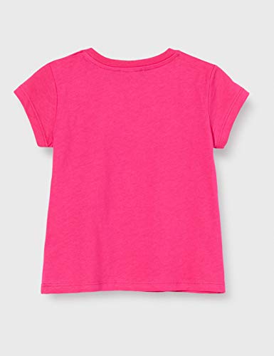 United Colors of Benetton T-Shirt Camiseta de Tirantes, Rosa (Pink Peacock 2l3), 86/92 (Talla del Fabricante: 2Y) para Bebés