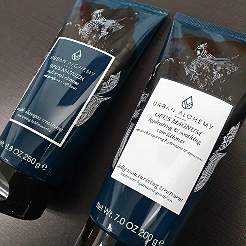 Urban Alchemy Opus Magnum Soothing & hydrating Conditioner – Intensivo y relajante Cuidado Del Cabello, 1 x 200 g