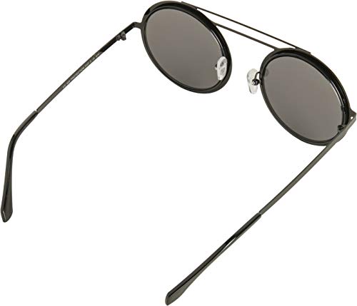 Urban Classics 104 Chain Sunglasses Gafas de Sol, Negro (Black/Black), Talla única Unisex Adulto