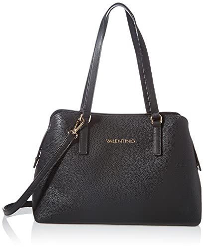 Valentino Bags Tote Superman, Bolso al Hombro. para Mujer, Negro, Einheitsgröße