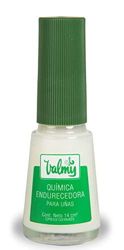 Valmy Química Endurecedor de Uña + Química con Ajo y Limón – Tratamiento de Esmalte Fortalecedor y Blanqueador - 2 Unidades de 14 ml