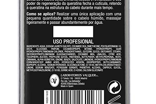 Válquer Champú Prolongador del Alisado de Keratina, 300ml - 1 botella