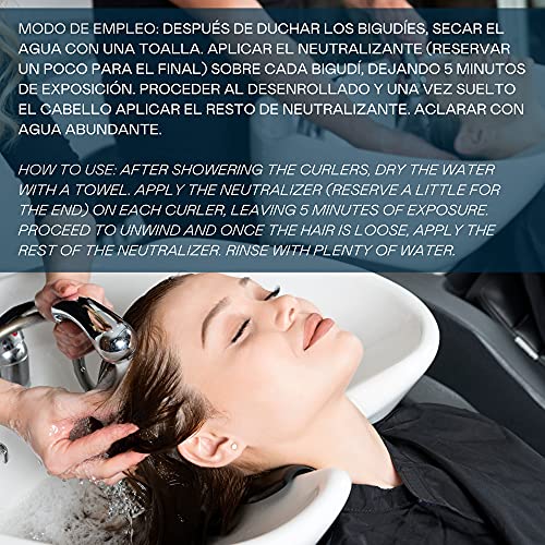 Válquer Profesional Neutralizante para Permanente. Riza el cabello más díficil de forma permanente. Cosmético para el profesional de peluquería - 1000 Ml