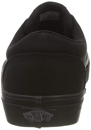 Vans Doheny, Sneaker Hombre, Negro Lona Negro Negro 186, 42 EU