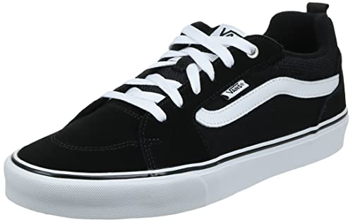 Vans Filmore Suede Canvas, Zapatillas Hombre, Black/White Iju, 43 EU