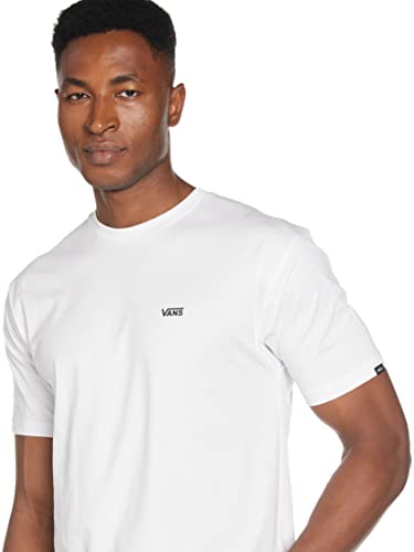 Vans Herren Left Chest Logo Tee T-Shirt, Weiß (White Black Yb), Medium