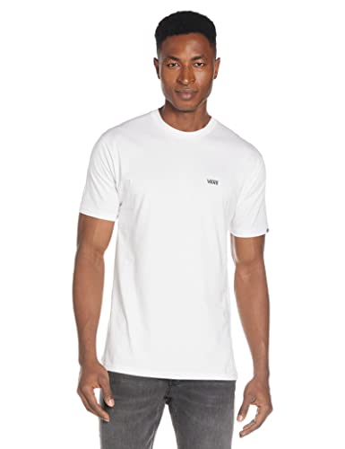 Vans Herren Left Chest Logo Tee T-Shirt, Weiß (White Black Yb), Medium