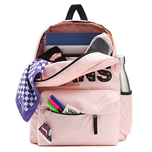 Vans Realm Flying V Backpack, Mochila para Mujer, Polvo Rosa, Talla única