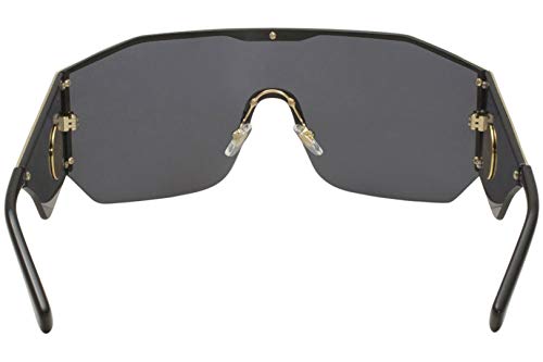 Versace 0VE2220 Gafas, Gold/Dark Grey, 41/14/125 para Hombre