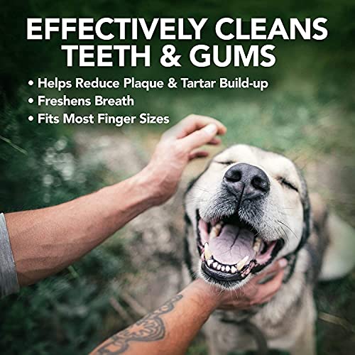 Vet's Best Almohadillas de Limpieza de Dientes Naturales para Perros 50 Unidades 160 g