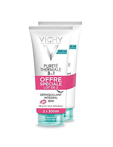 Vichy Pureté thermale démaquillant 3 en 1 duo 2x300ml