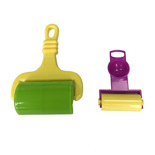 Wartoon Herramientas de Arcilla y Masa con Modelos y Moldes, Accesorios para Masa de Juego Rodillos de Masa Plástica Moldes para Cortadores Formas de Animales de Fruta, Color Surtido, 28 Piezas