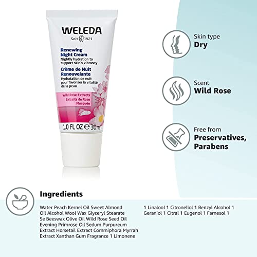 Weleda - Crema de noche Alisante de rosa Mosqueta