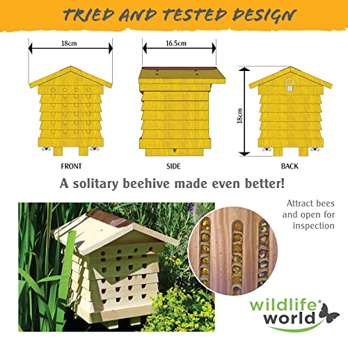 Wildlife World Interactive Solitary Bee Hive