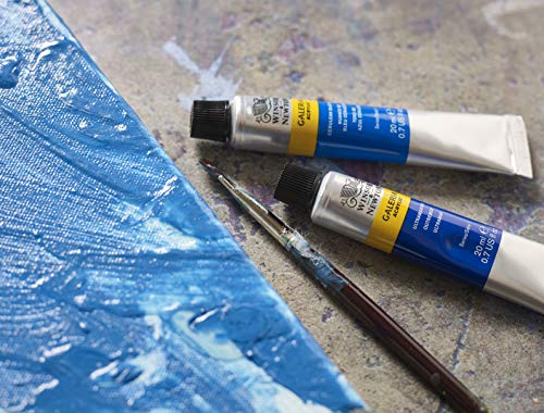 Winsor & Newton Galería - Pintura Acrílica , 60 ml, Amarillo (Lemon Yellow)