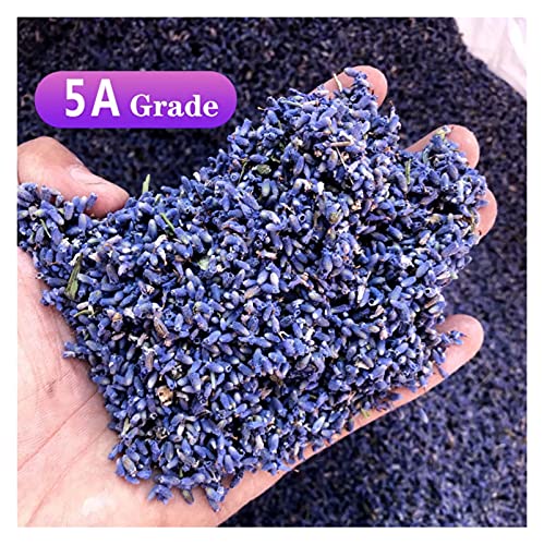 XIXI-Home 500 g de Flores de Lavanda Seca Venta a Granel Lavanda secada Bricolaje Lavanda Sachet Flowers Lavanda Fresher Flowers Food Grade Lavenders (Size : 500G)