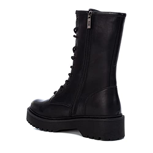 XTI 43483, Botas Cortas al Tobillo Mujer, Negro, 39 EU