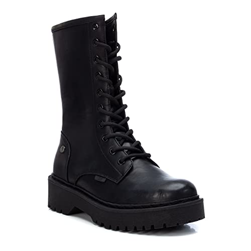 XTI 43483, Botas Cortas al Tobillo Mujer, Negro, 39 EU