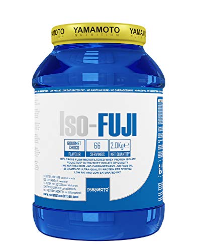 Yamamoto Nutrition Iso-Fuji Aisló Proteínas de Suero de Leche Ultra Filtradas, Sabor a Vainilla - 2000 gr