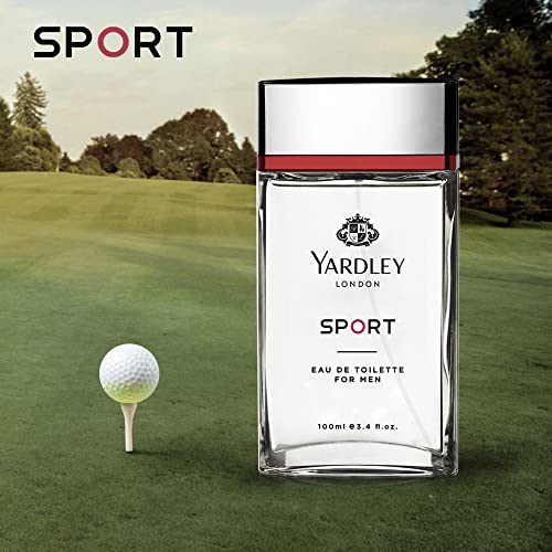 Yardley Sport by Yardley London Eau De Toilette Spray 3.4 oz / 100 ml (Men)